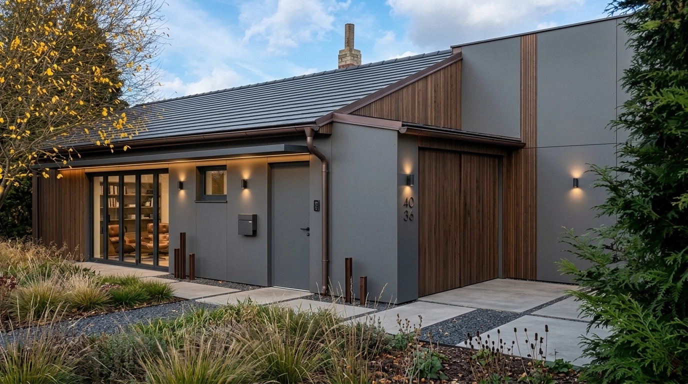 Contemporary Facade Facade design — facade photo by GenRoom AI