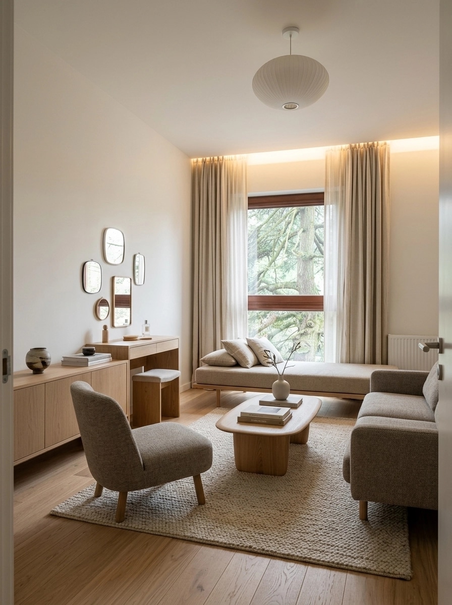 Scandinavian Living Room design — interior photo by GenRoom AI