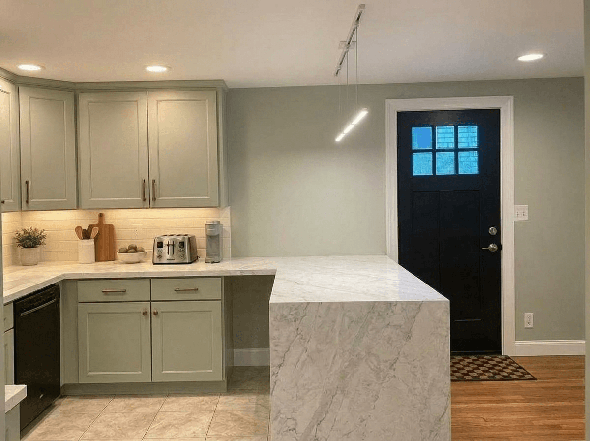 Kitchen interior in no_style style — photo by GenRoom AI