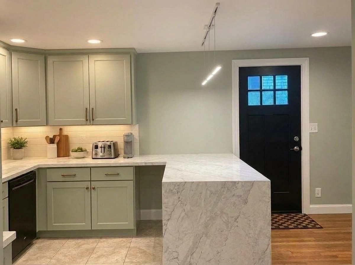 Kitchen interior in no_style style — photo by GenRoom AI