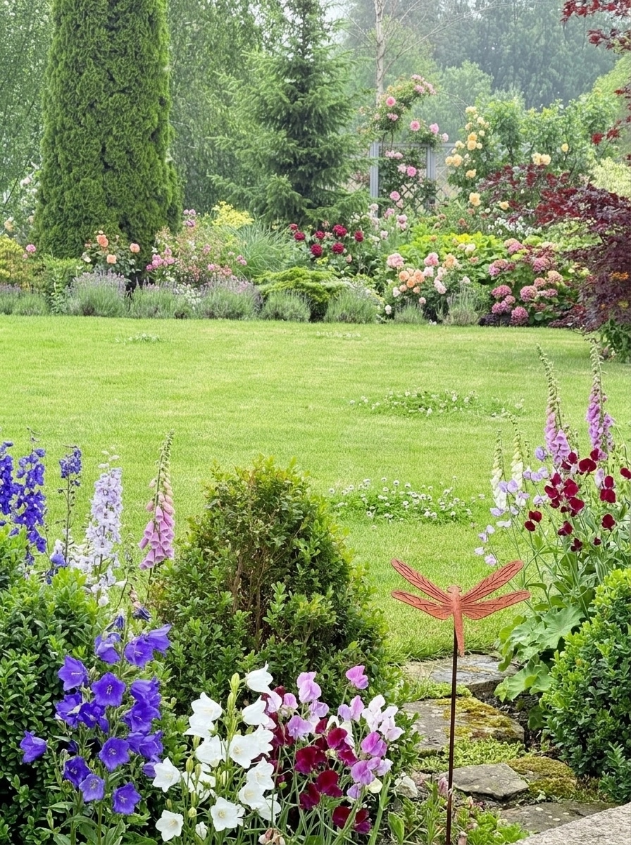 Yard design in no_style style — photo by GenRoom AI