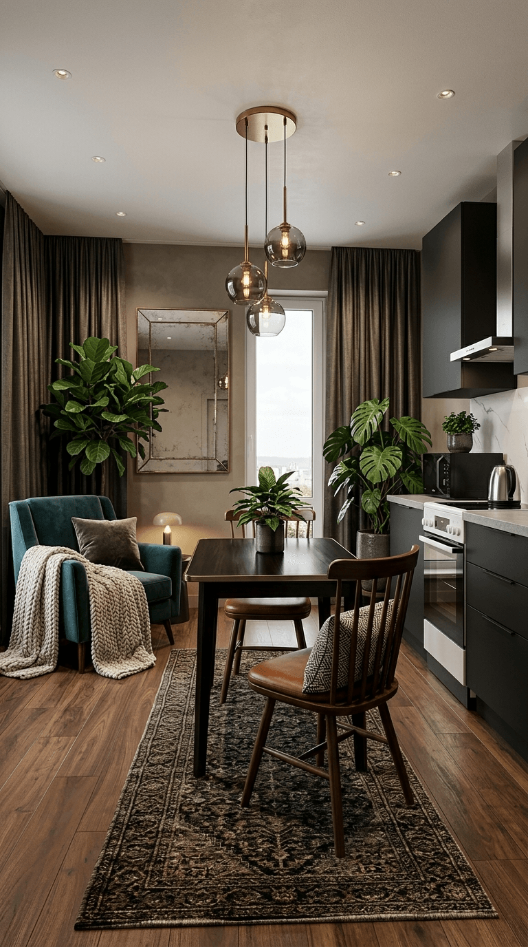 Kitchen interior in Loft / Industrial style — photo by GenRoom AI