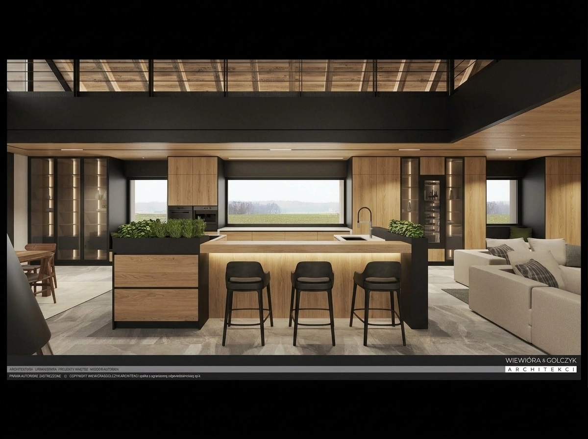 Kitchen interior in no_style style — photo by GenRoom AI