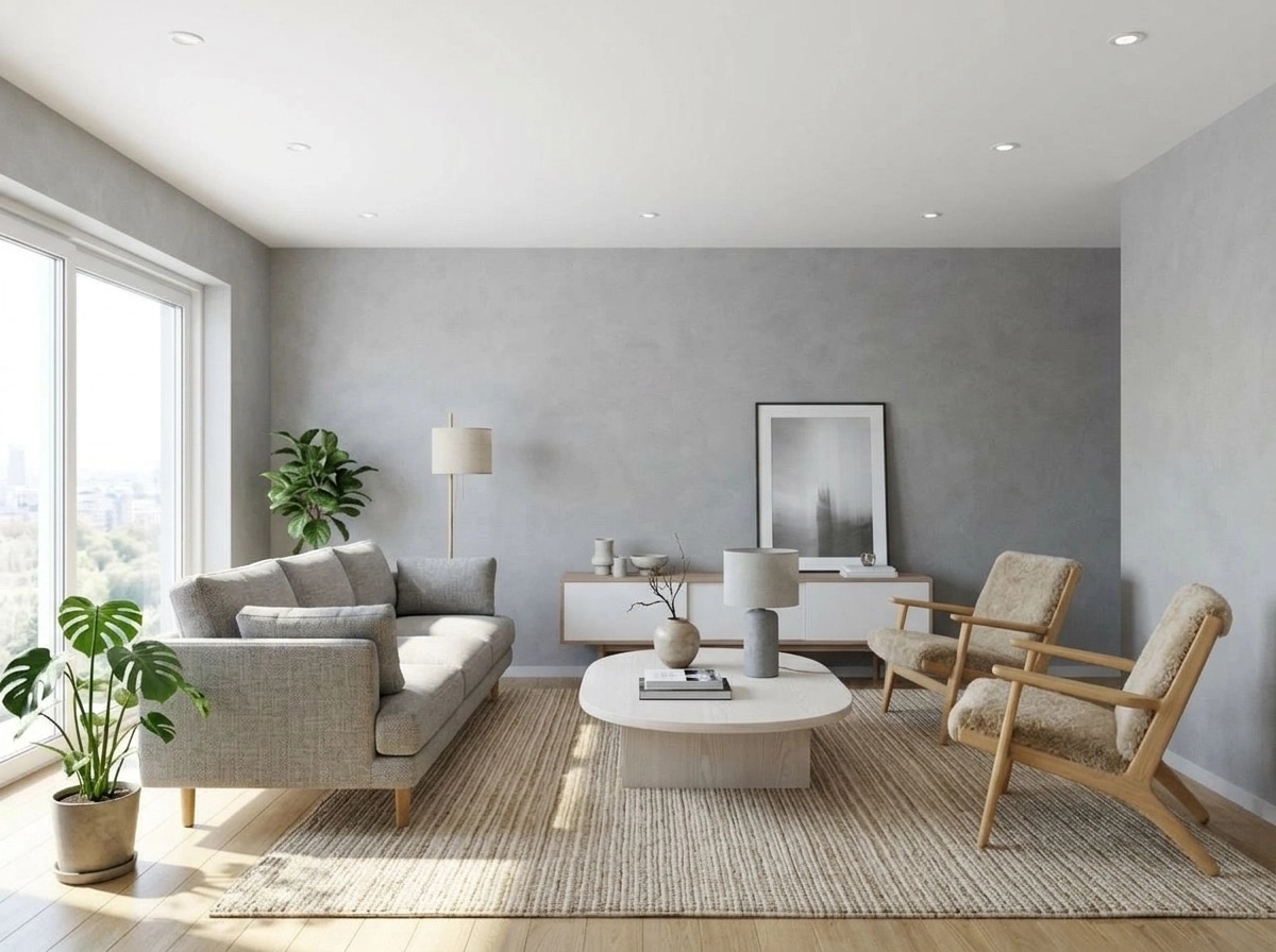 Scandinavian Living Room design — interior photo by GenRoom AI