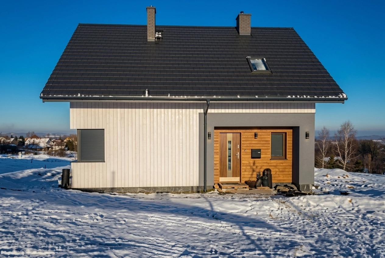 Scandinavian Facade Facade design — facade photo by GenRoom AI