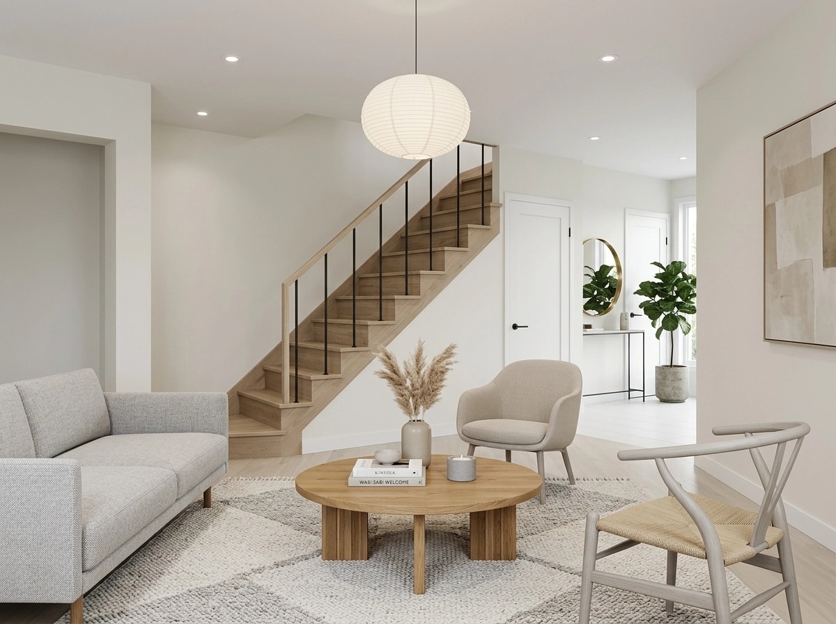 Scandinavian Living Room design — interior photo by GenRoom AI