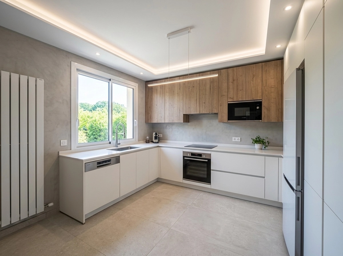 Contemporary Kitchen design — interior photo by GenRoom AI