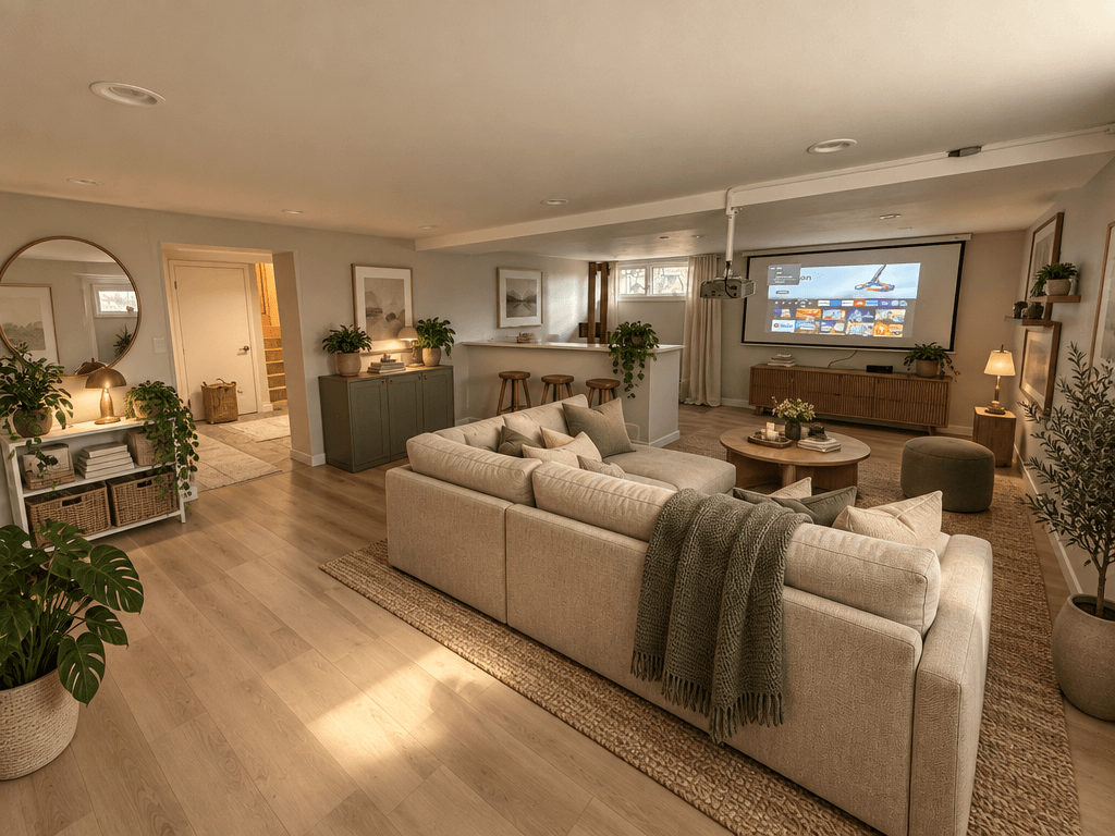 Scandinavian Living Room design — interior photo by GenRoom AI