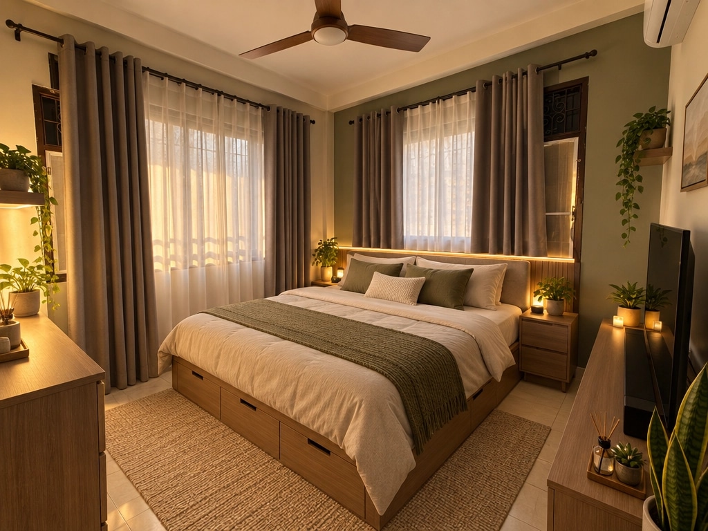 Interior design in Contemporary style — Bedroom by GenRoom AI