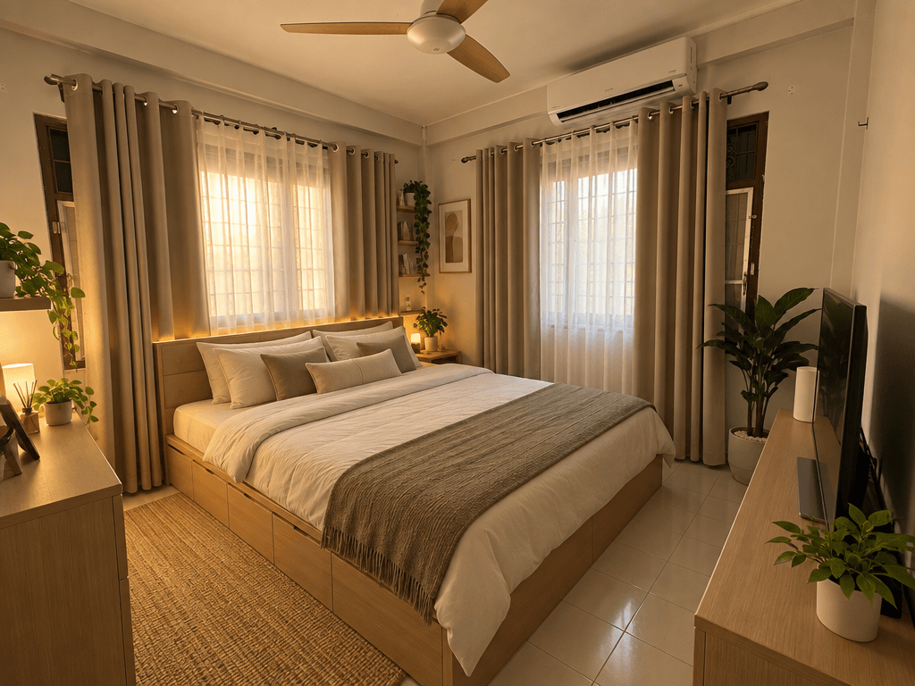 Minimalism Bedroom design — interior photo by GenRoom AI