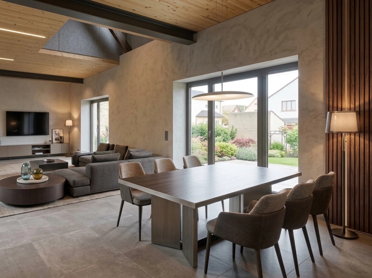 Interior design in Contemporary style — Living Room by GenRoom AI