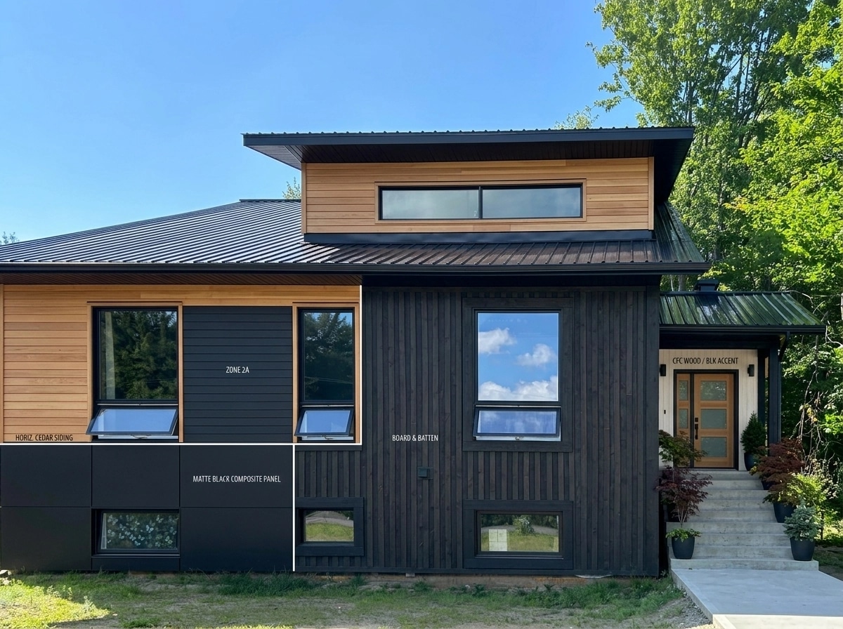 Scandinavian Facade Facade design — facade photo by GenRoom AI