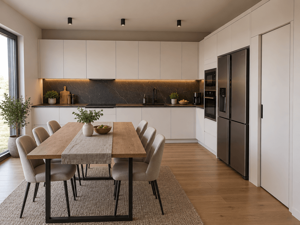 Kitchen interior in no_style style — photo by GenRoom AI