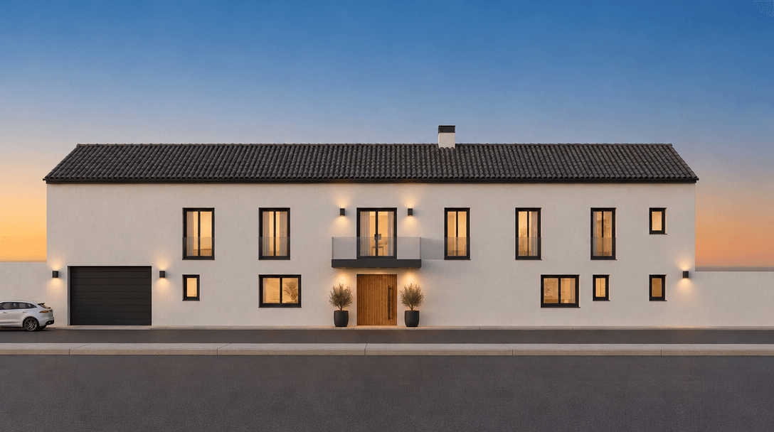 Facade design in Minimalist Facade style — Facade by GenRoom AI