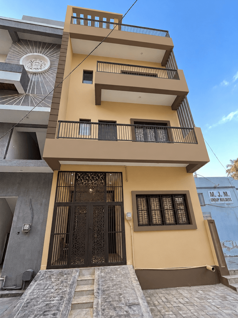 Projekt elewacji w stylu Classic Facade — Elewacja od GenRoom AI