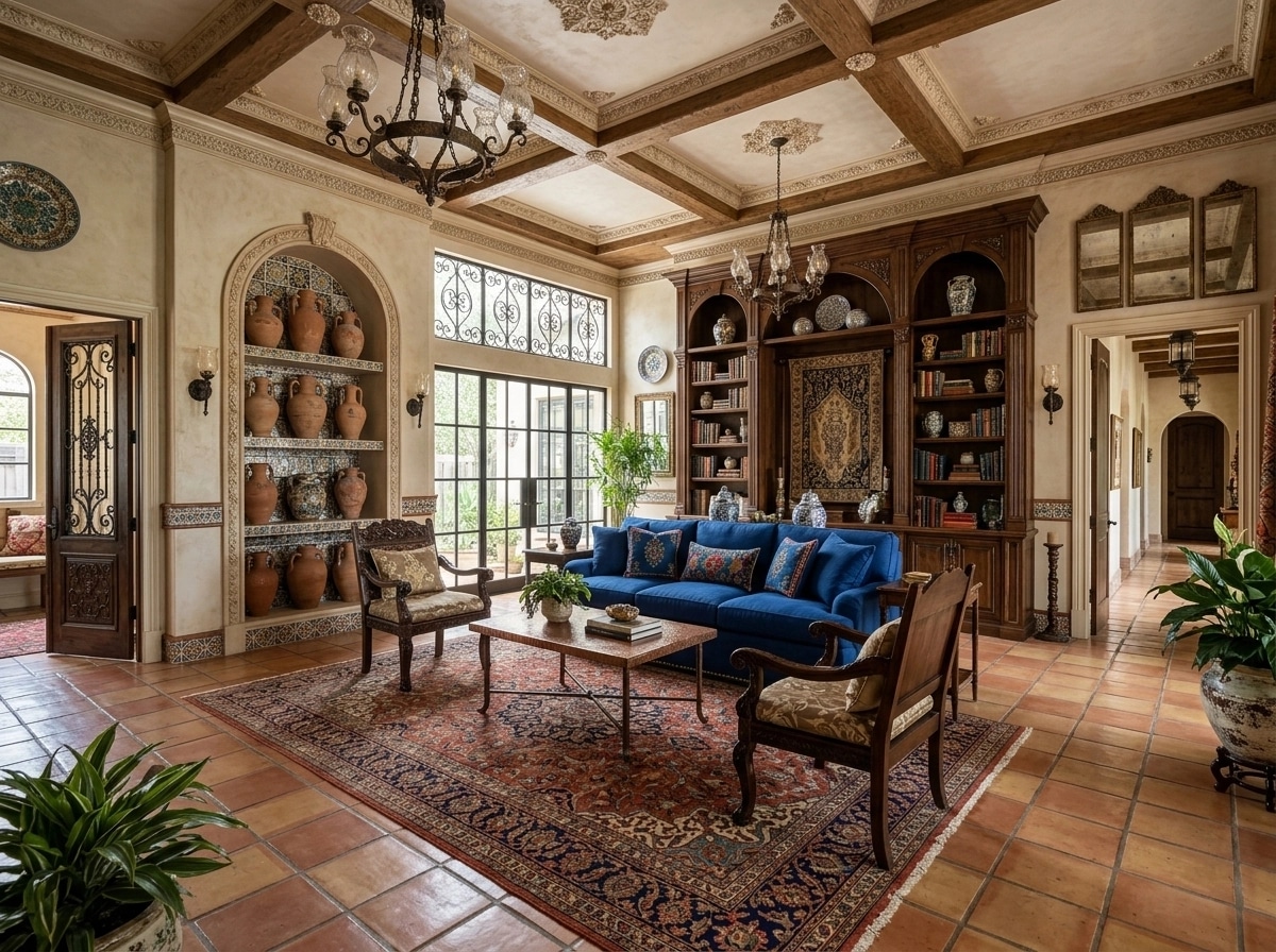 Interior design in Mediterranean style — Living Room by GenRoom AI