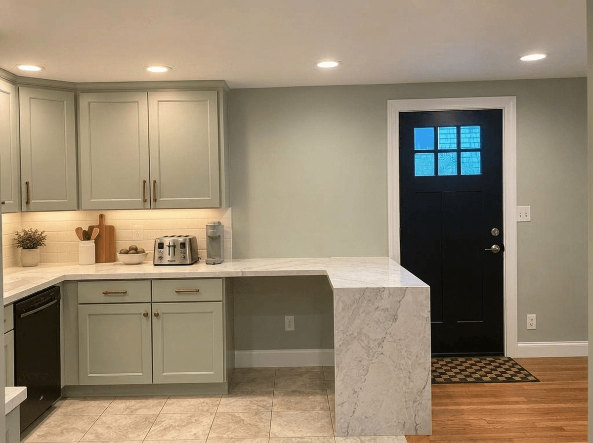 Kitchen interior in no_style style — photo by GenRoom AI