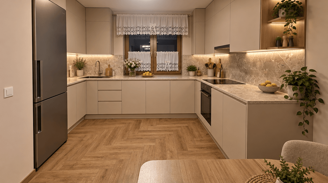 Contemporary Kitchen design — interior photo by GenRoom AI
