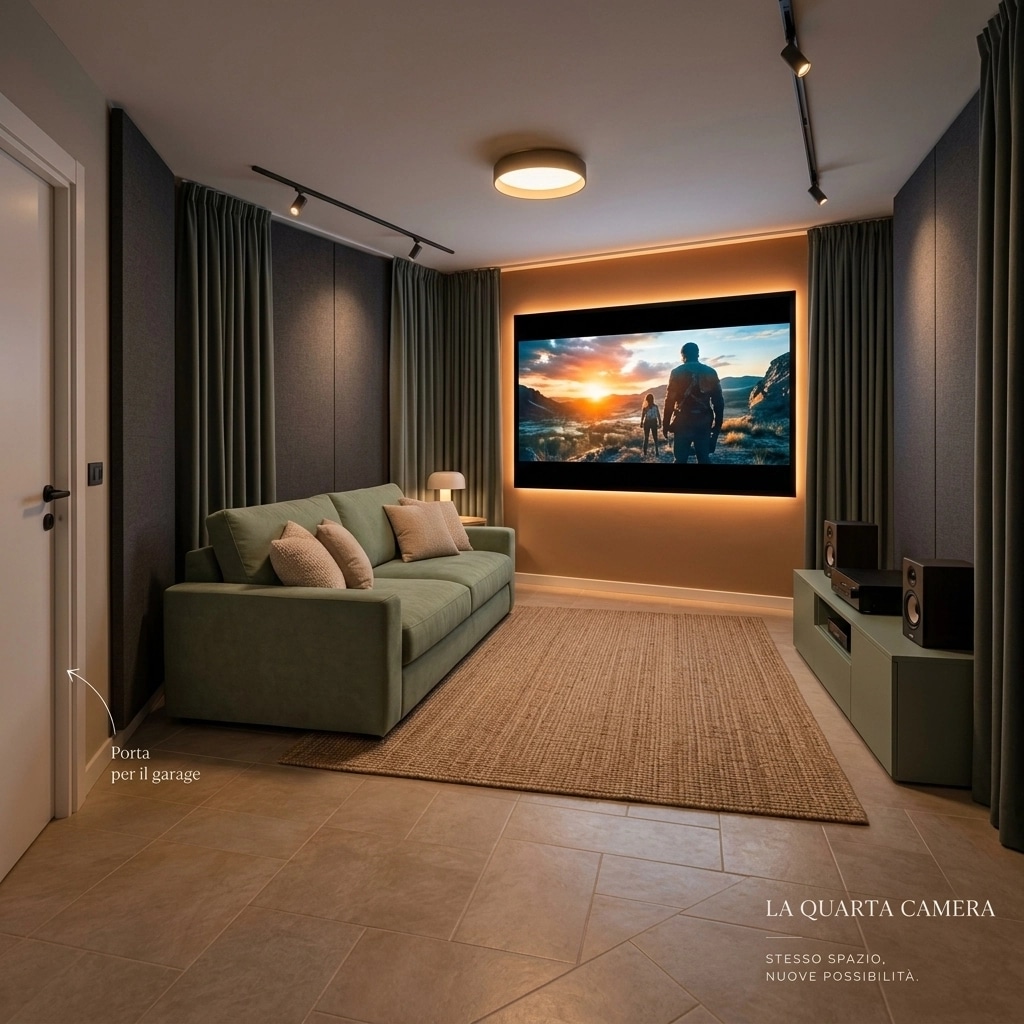 Interior desain di Minimalism gaya — basement oleh GenRoom AI