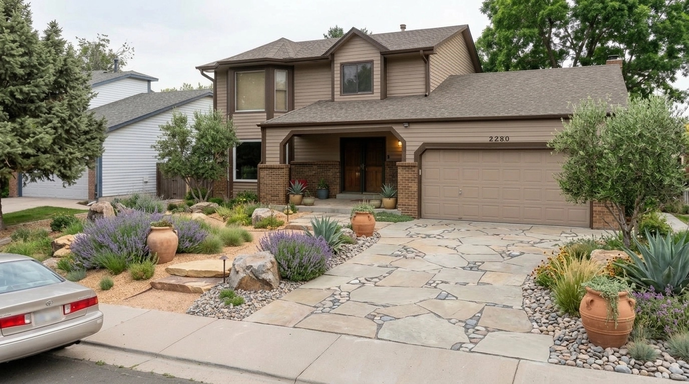 Mediterranean Yard Yard design — yard photo by GenRoom AI