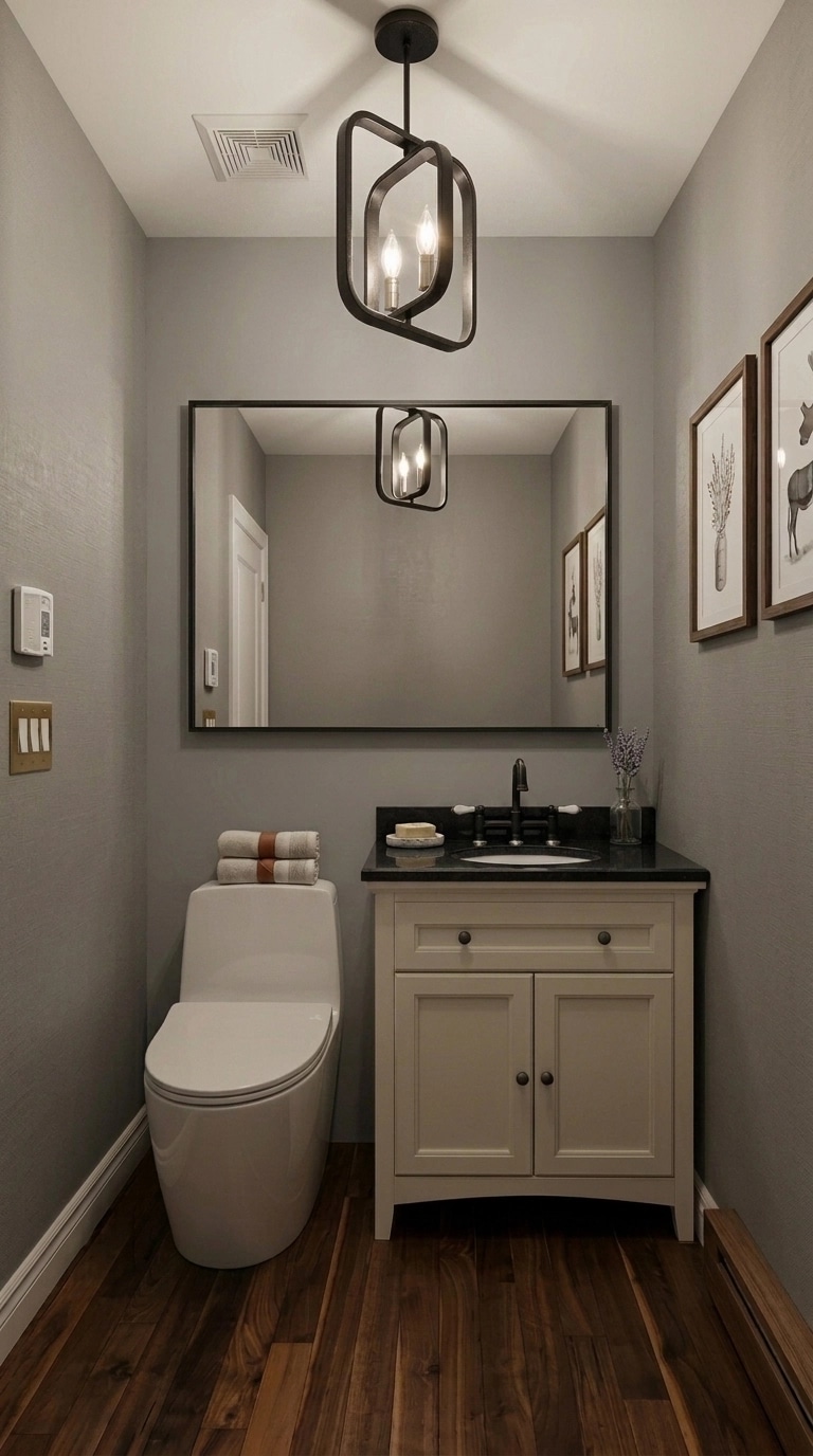 Interior desain di Coastal / Hamptons gaya — Kamar Mandi oleh GenRoom AI