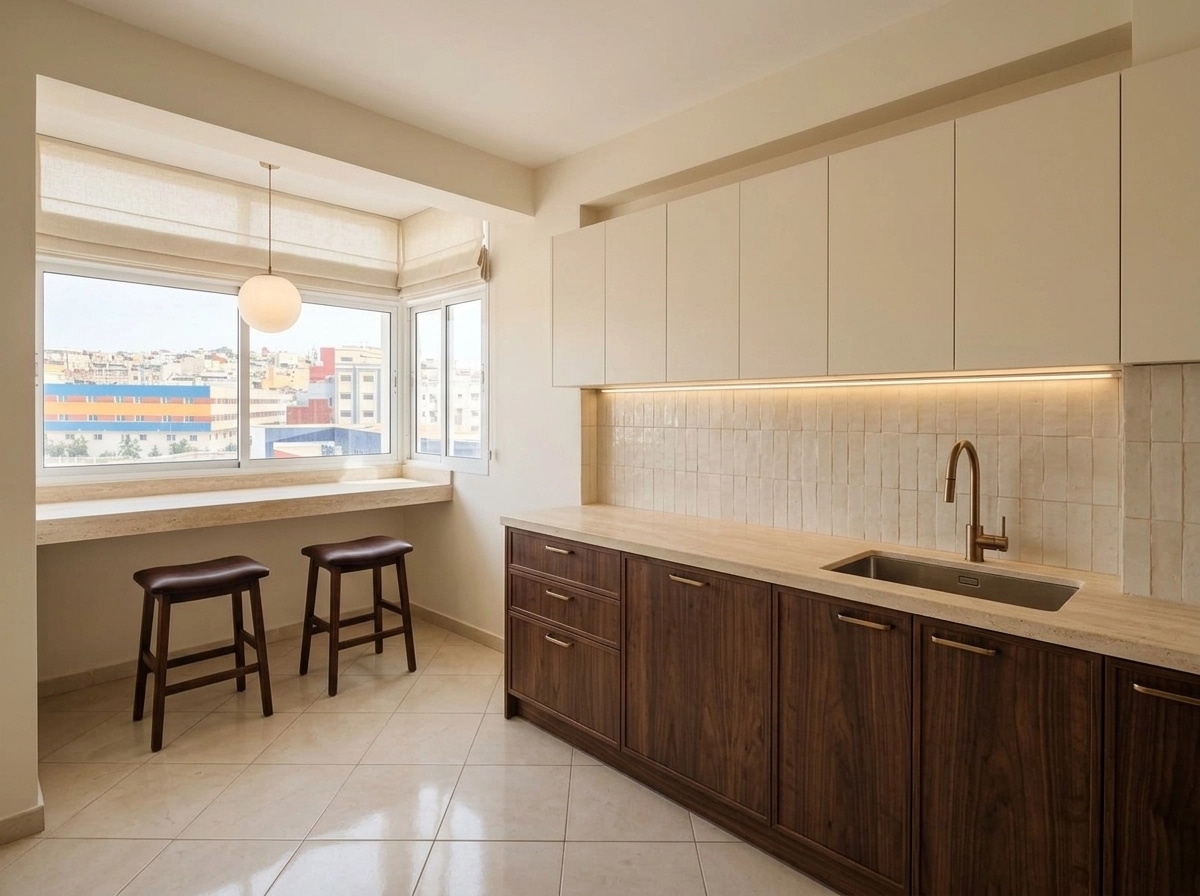 Kitchen interior in no_style style — photo by GenRoom AI