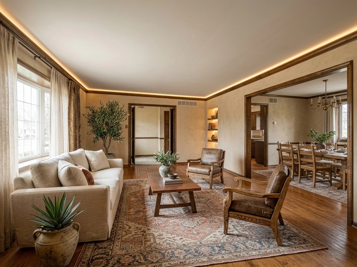 Interior design in Mediterranean style — Living Room by GenRoom AI