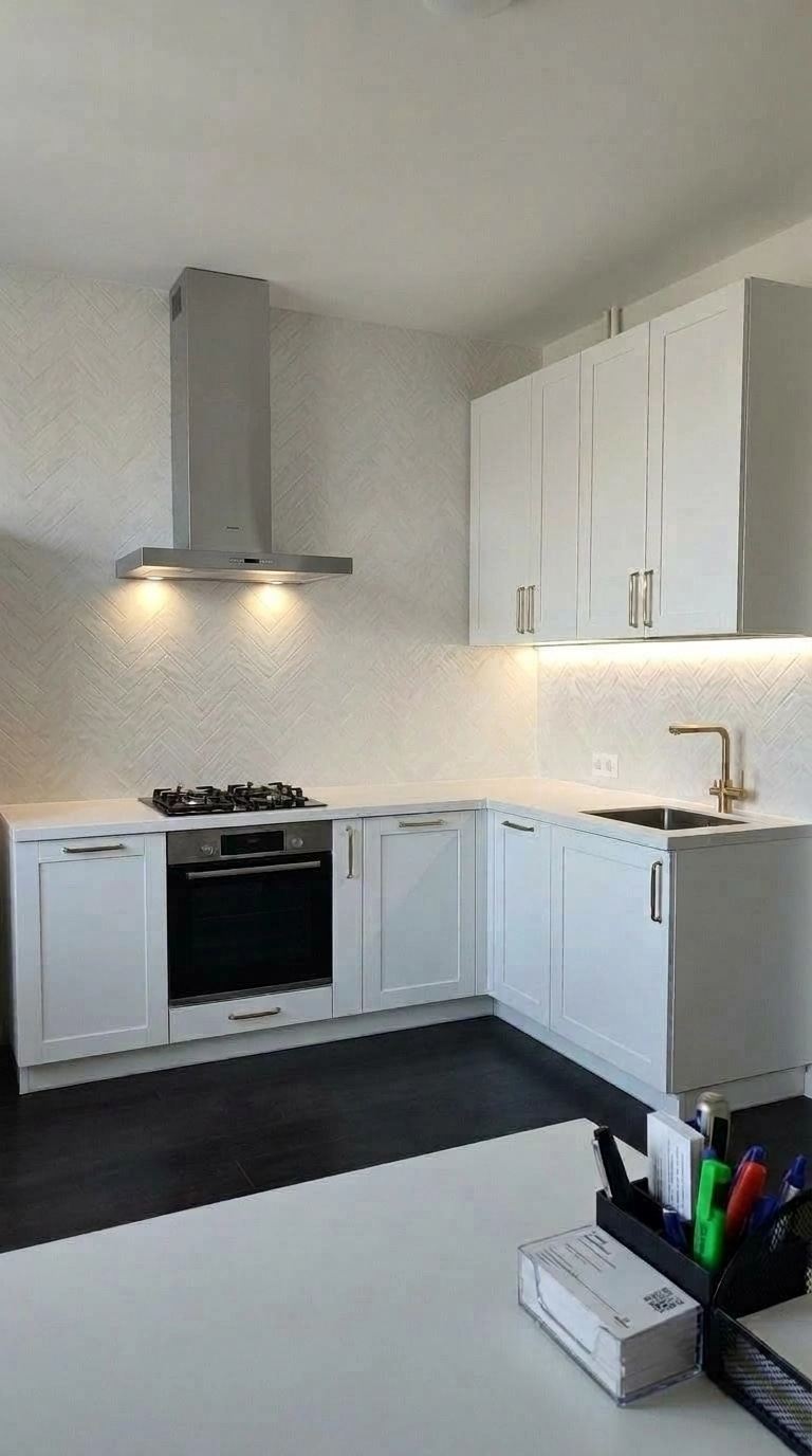 Kitchen interior in no_style style — photo by GenRoom AI