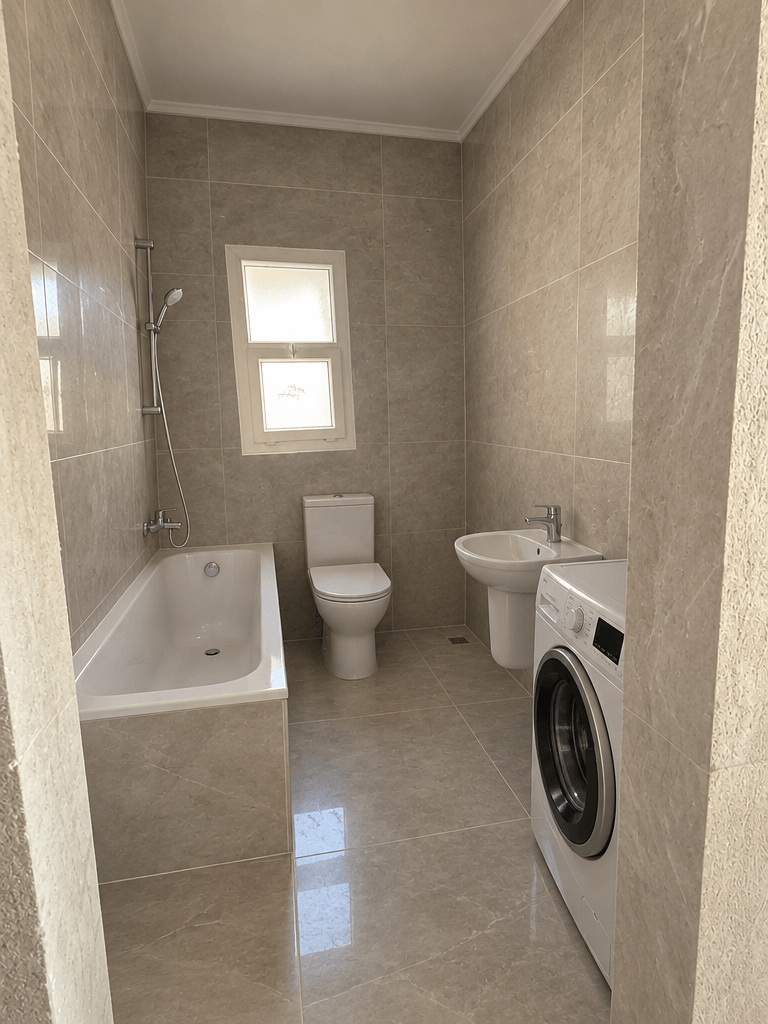 Interior design in Minimalism style — Bathroom by GenRoom AI