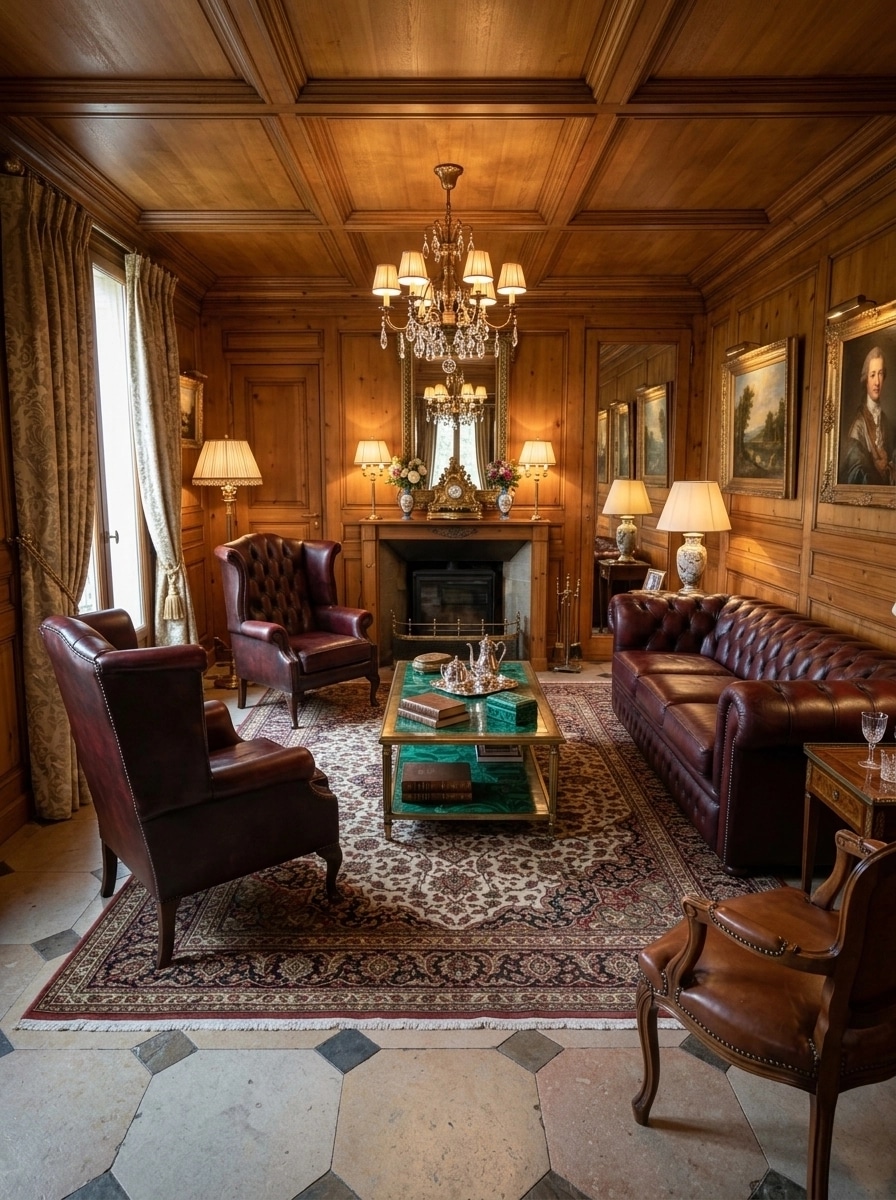 Interior design in Classic style — Living Room by GenRoom AI