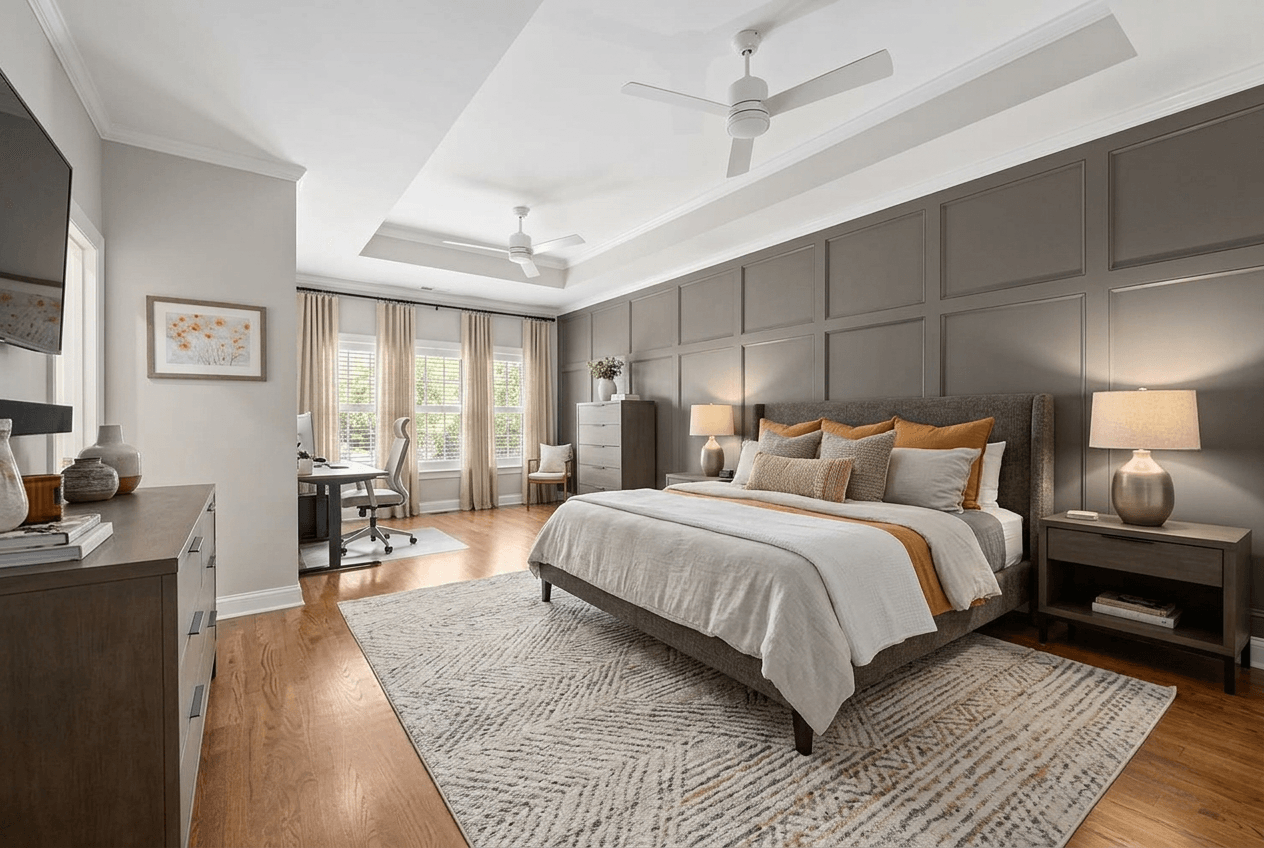 Interior design in Contemporary style — Bedroom by GenRoom AI