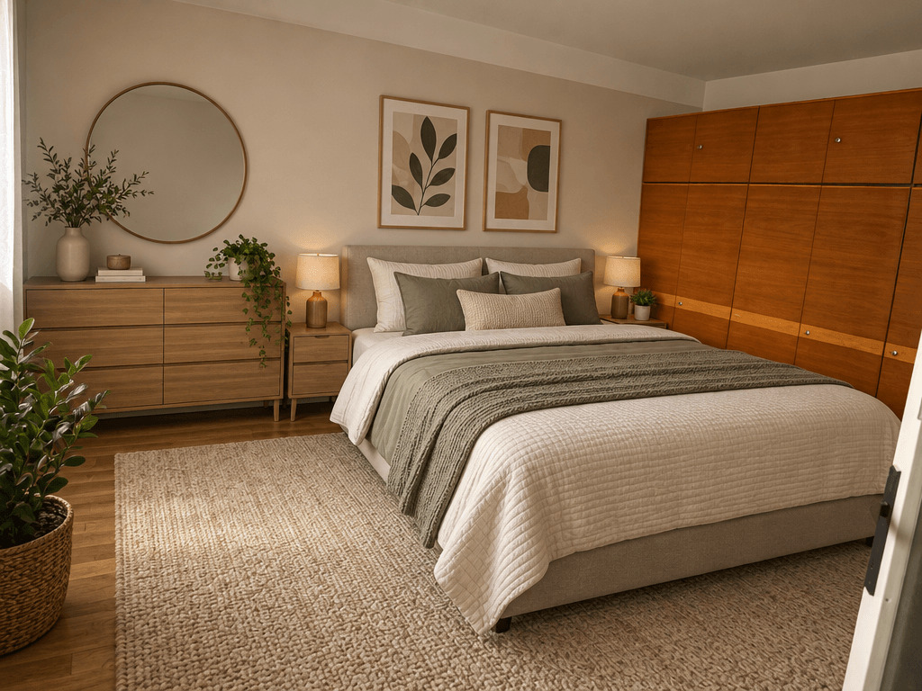 Interior design in Contemporary style — Bedroom by GenRoom AI
