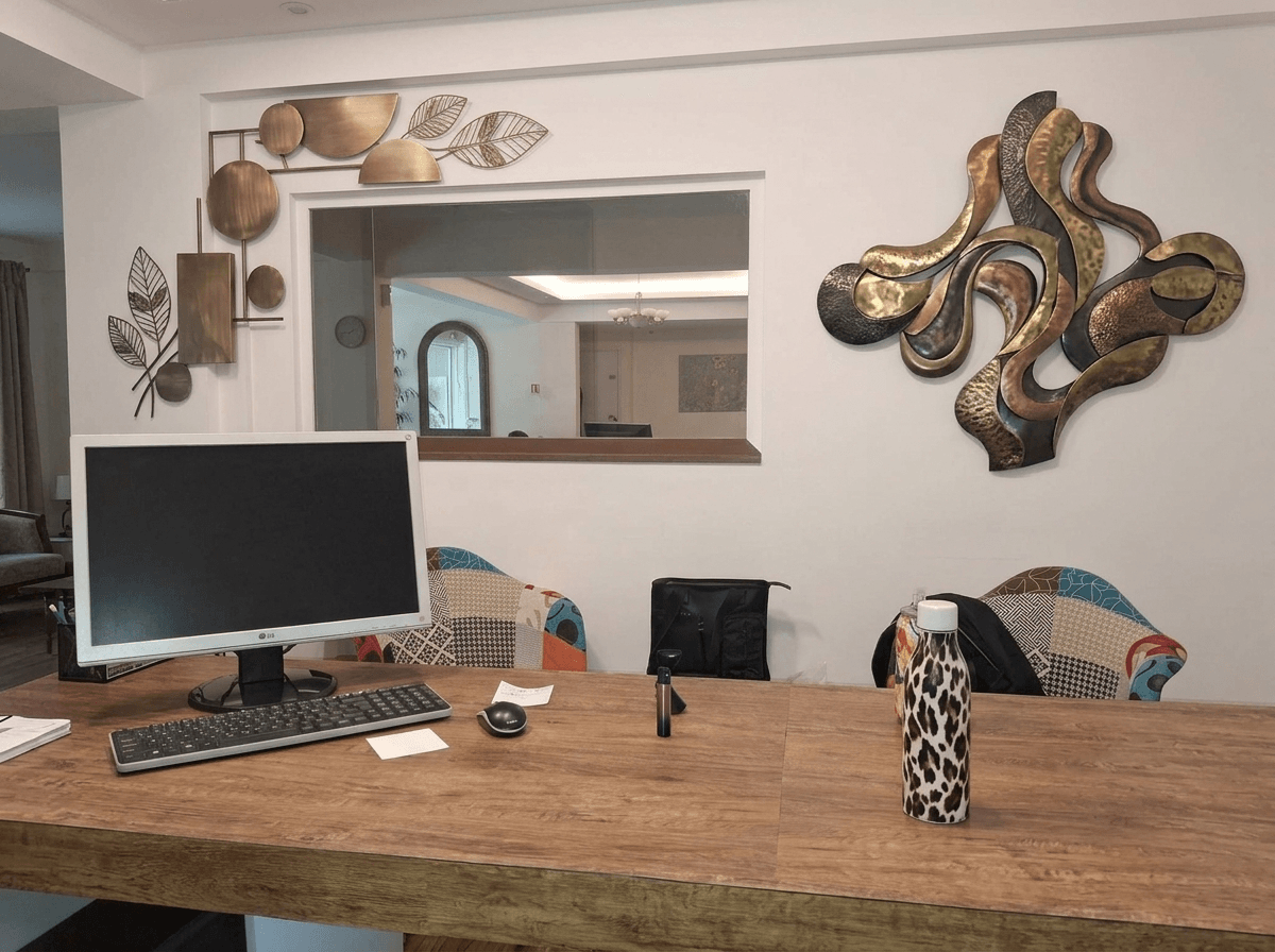 Office interior in no_style style — photo by GenRoom AI