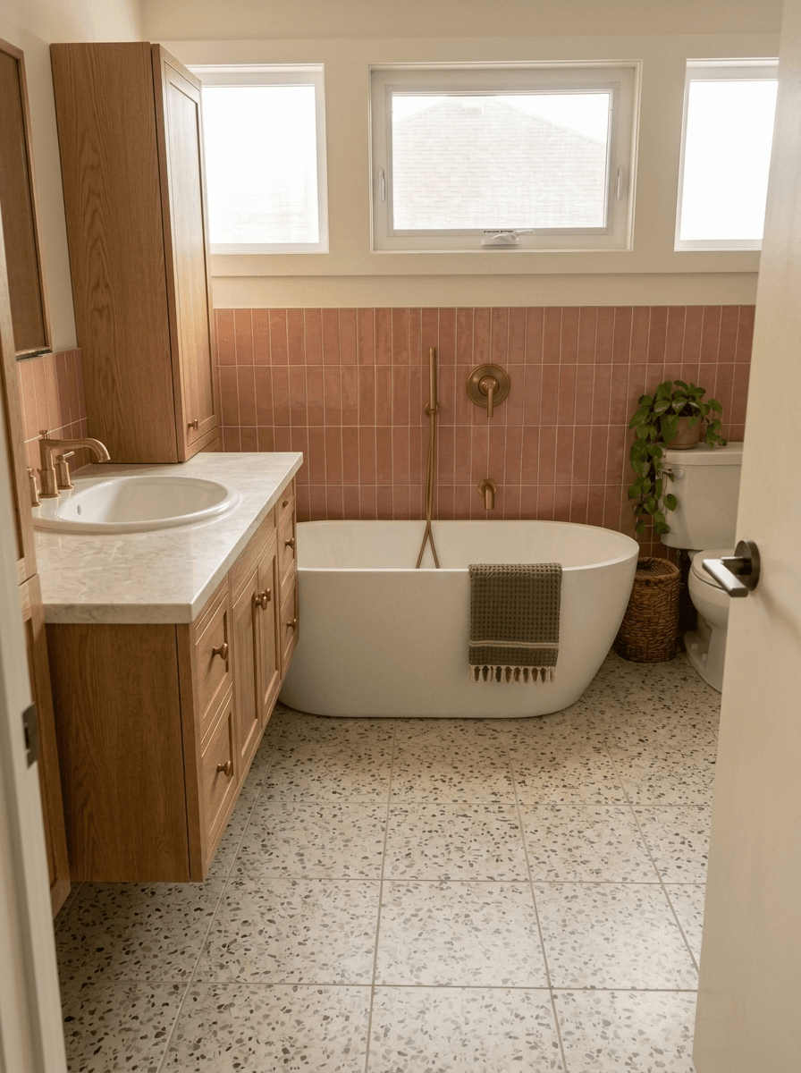 Bathroom interior in no_style style — photo by GenRoom AI