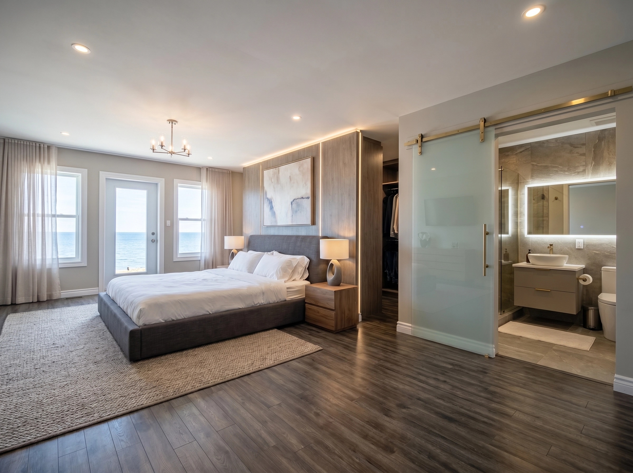 Interior design in Contemporary style — Bedroom by GenRoom AI