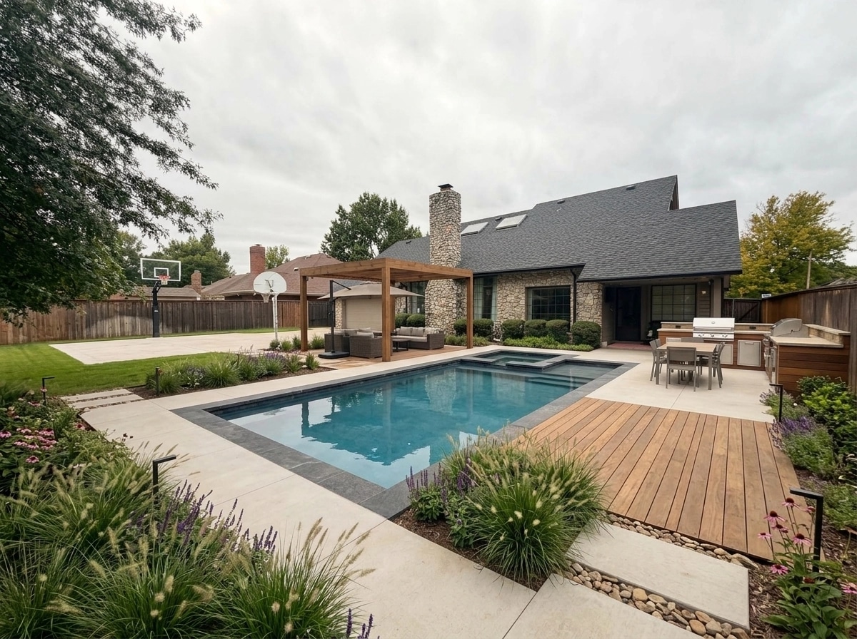 Contemporary Yard Yard design — yard photo by GenRoom AI