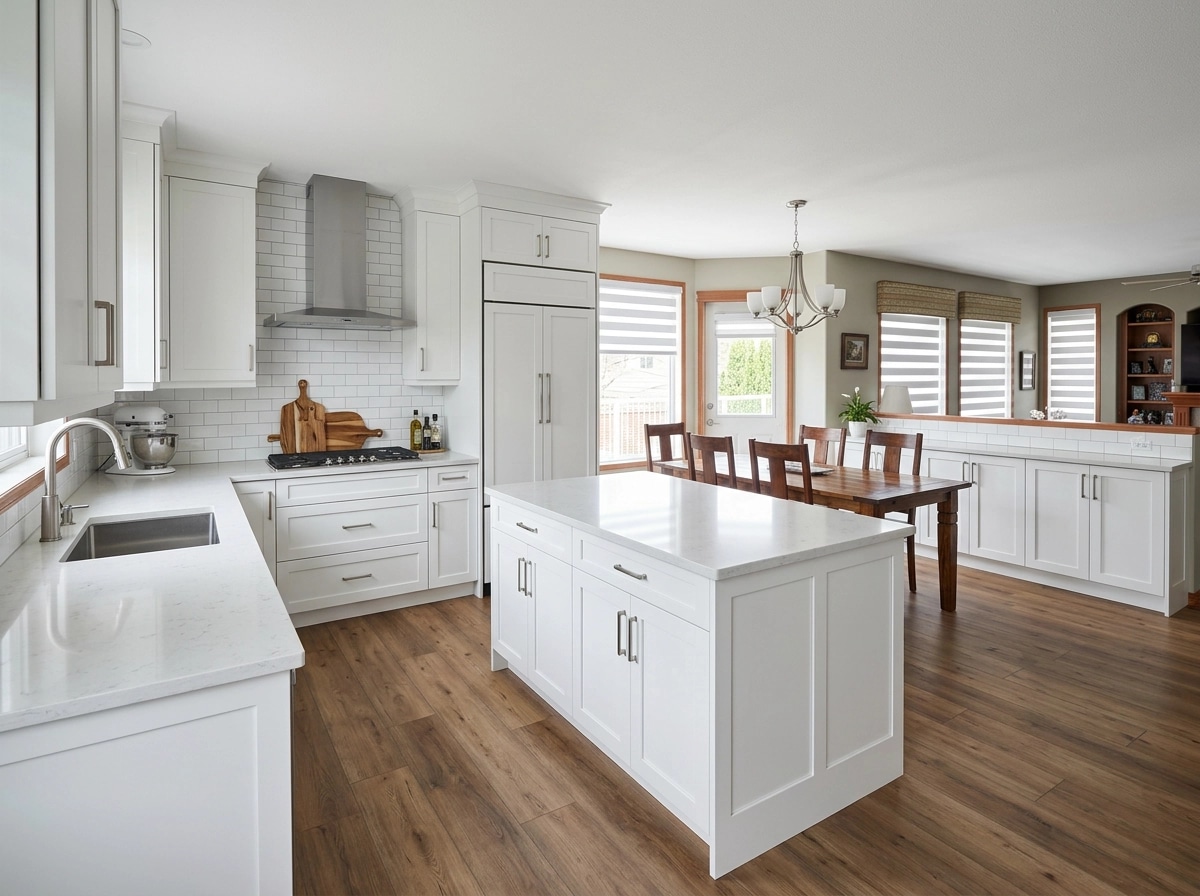 Interior design in Transitional style — Kitchen by GenRoom AI