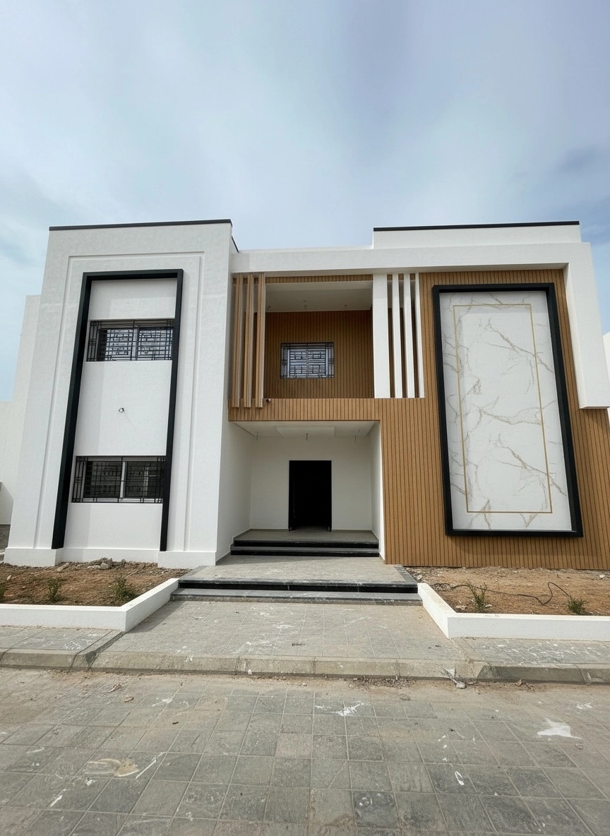 Contemporary Facade Facade design — facade photo by GenRoom AI