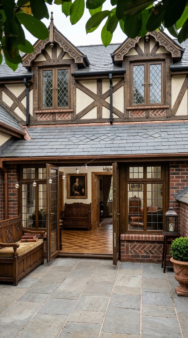 Facade design in Tudor Facade style — Facade by GenRoom AI