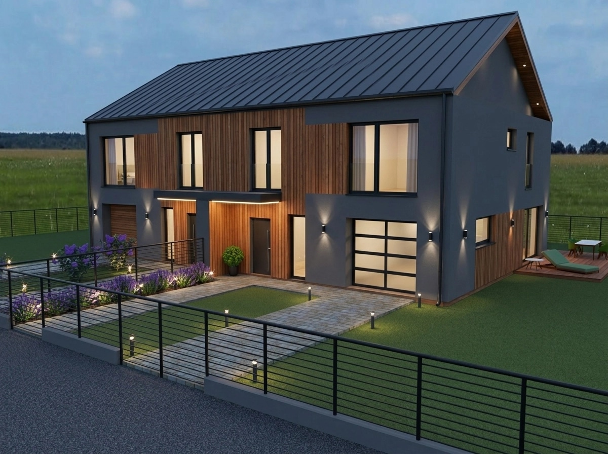 Contemporary Facade Facade design — facade photo by GenRoom AI