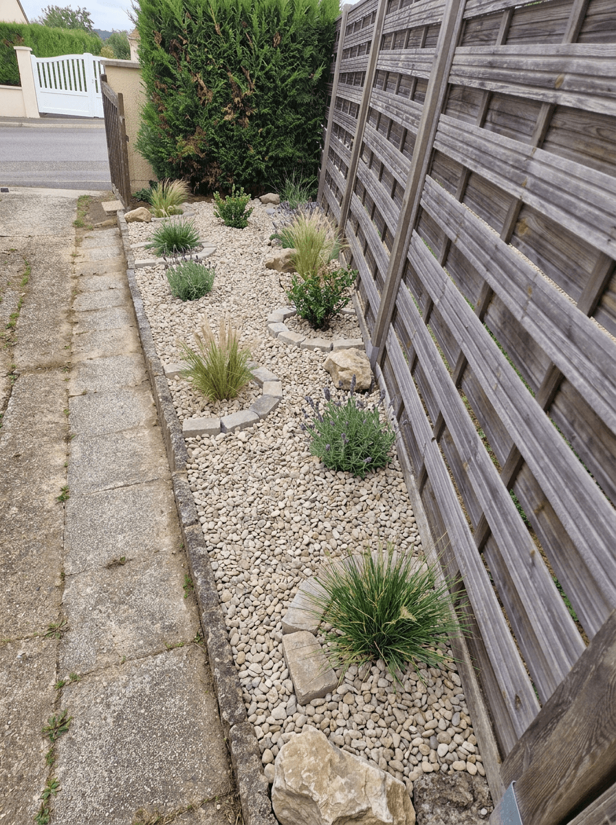 Minimalist Yard Yard design — yard photo by GenRoom AI