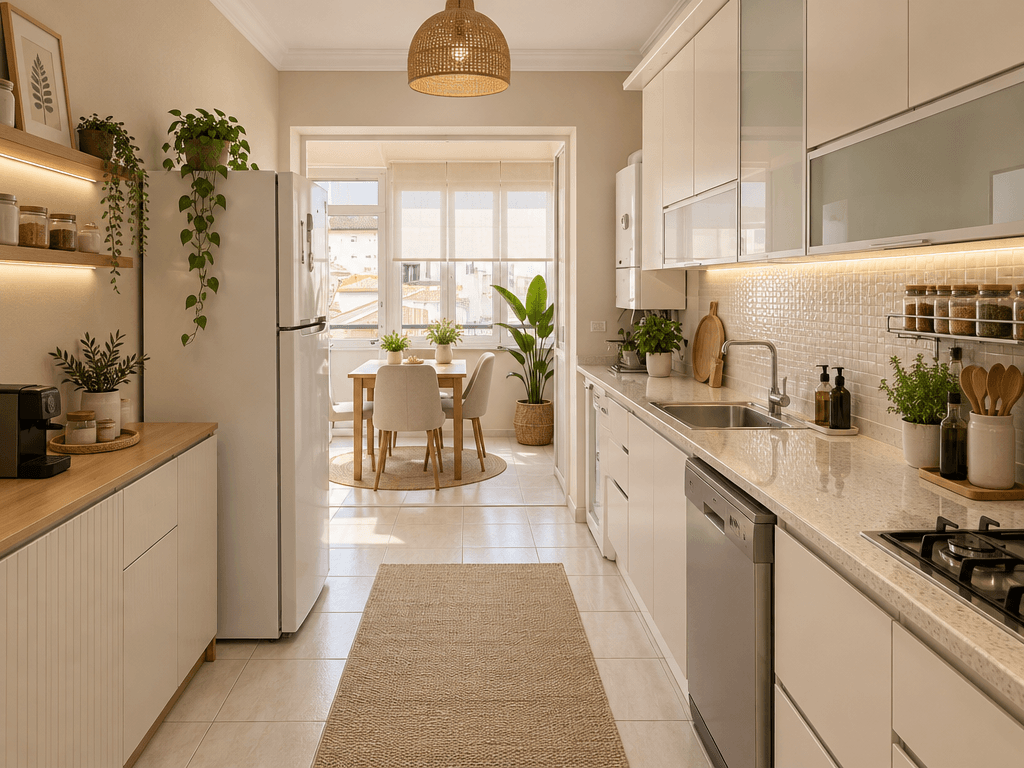 Interior design in Minimalism style — Kitchen by GenRoom AI