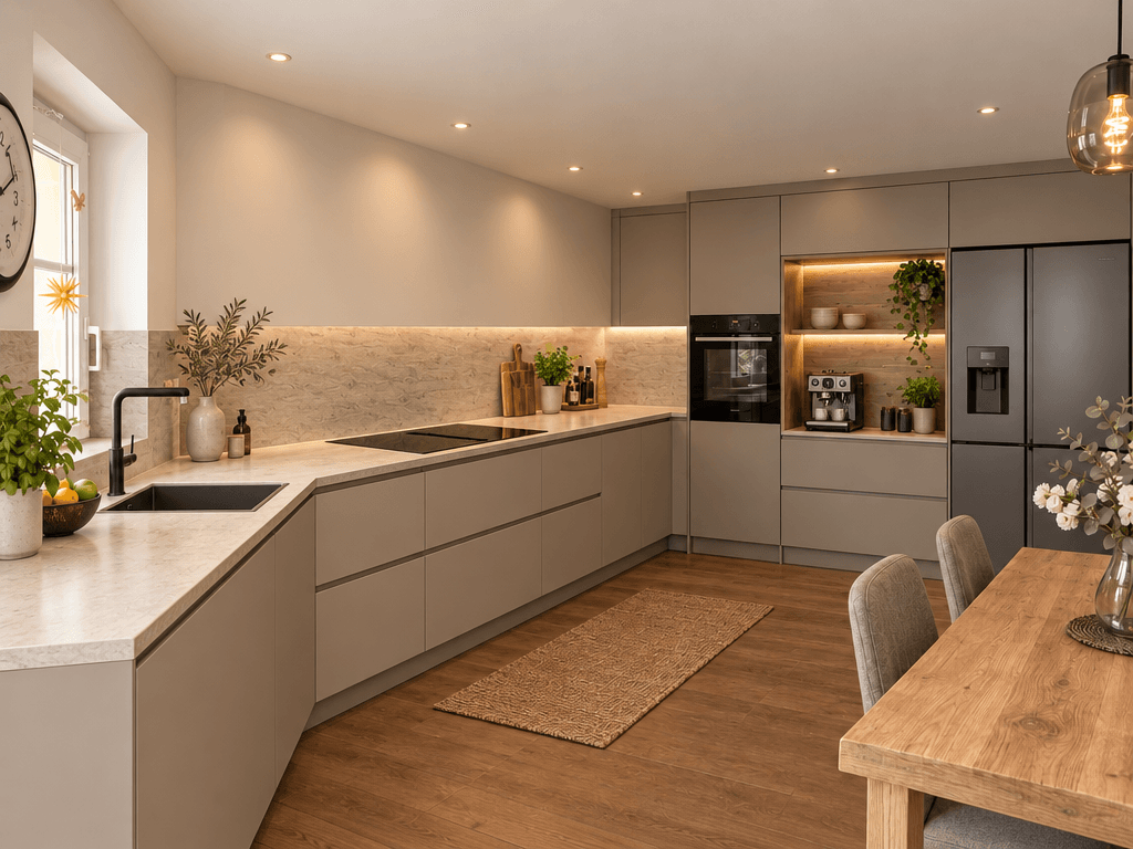 Contemporary Kitchen design — interior photo by GenRoom AI
