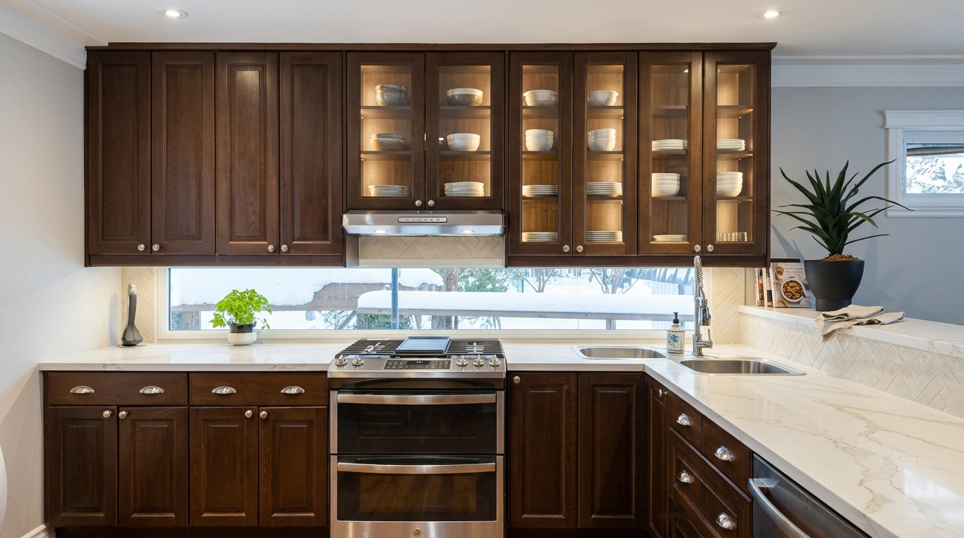 Interior design in Transitional style — Kitchen by GenRoom AI
