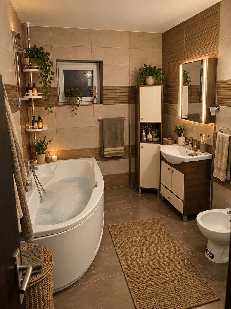 Bathroom interior in no_style style — photo by GenRoom AI
