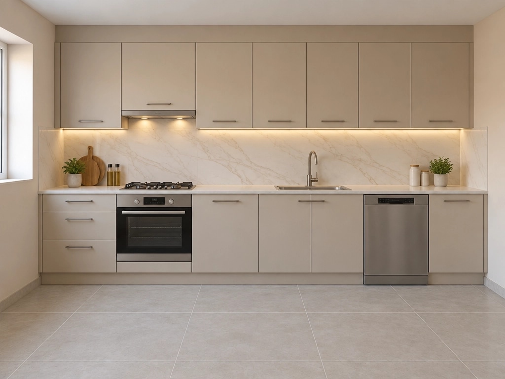 Kitchen interior in no_style style — photo by GenRoom AI
