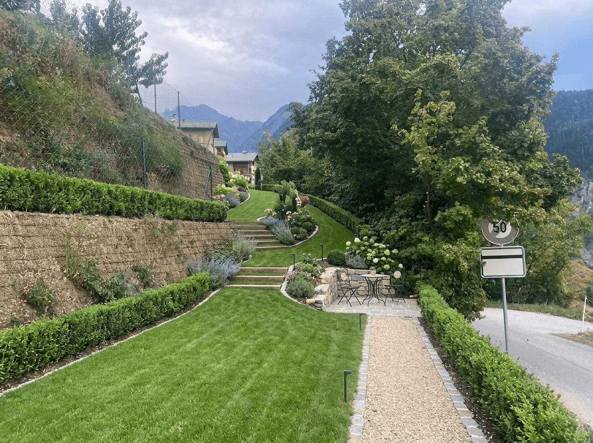 Yard design in no_style style — photo by GenRoom AI