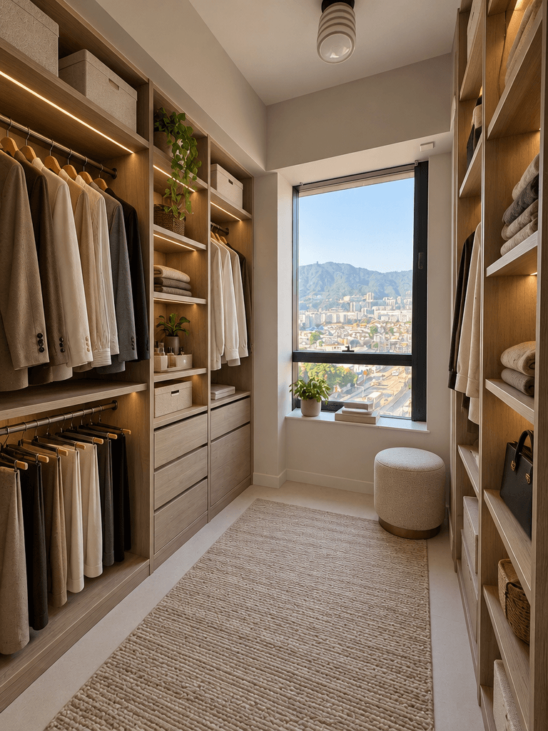 ออกแบบภายในในสไตล์ Contemporary — wardrobe โดย GenRoom AI