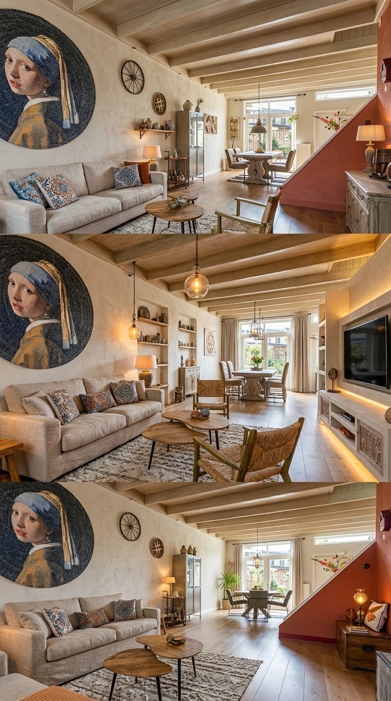 Interior design in Mediterranean style — Living Room by GenRoom AI