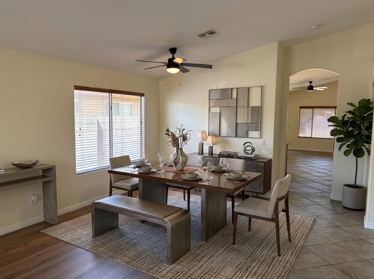 Interior design in Contemporary style — dining_room by GenRoom AI